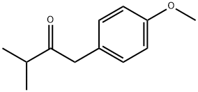 1-(4-Methoxyphenyl)-3-methylbutan-2-one Struktur