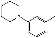 Piperidine, 1-(3-Methylphenyl)- Structure