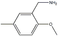 (2-methoxy-5-methylphenyl)methanamine 结构式
