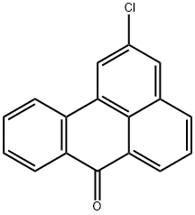 7H-Benz[de]anthracen-7-one, 2-chloro- Struktur