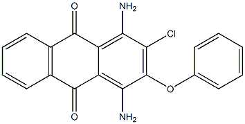 9,10-Anthracenedione, 1,4-diamino-2-chloro-3-phenoxy-