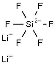 氟硅酸锂 结构式