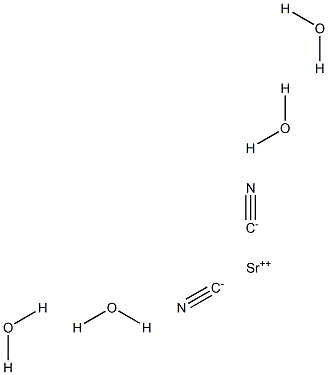 Strontium cyanide tetrahydrate