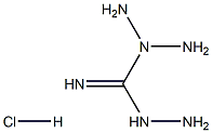 三氨基盐酸胍, , 结构式