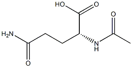 N-acetyl-D-glutamine, , 结构式