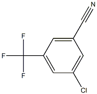 5-氯-3-氰基三氟甲苯, , 结构式