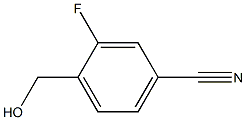 4-氰基-2-氟苄醇 结构式