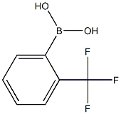 O-trifluoromethylbenzene boronic acid Structure
