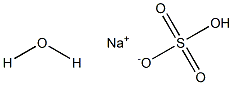 一水硫酸氢钠 结构式