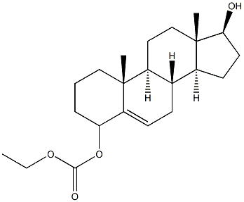 4- androstenediol ethyl carbonate Structure