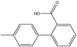 4'-methylbiphenyl-2-carboxylic acid Structure