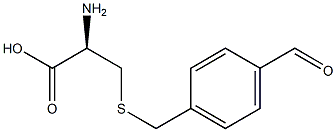 S-对氧甲基苄基-L-半胱氨酸 结构式