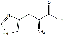 L-组氨酸盐 结构式