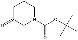 1-(TERT-BUTYL OXYCARBONYL)-3-PIPERIDONE Structure