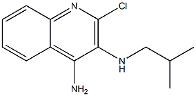 2-CHLORO-N-(2-METHYPROPYL)-3,4-QUINOLINEDIAMINE