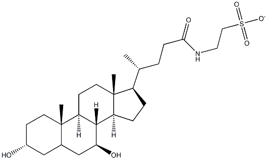 Tauroursodeoxycholate Structure