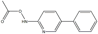 2-acetoxyamino-5-phenylpyridine
