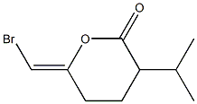 3-isopropyl-6-bromomethylenetetrahydropyran-2-one