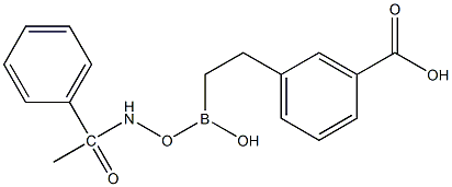 1-phenylacetamido-2-(3-carboxyphenyl)ethylboronic acid