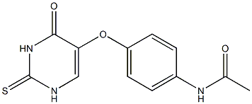 4-[(4-羟基-2-巯基-5-嘧啶基)氧]乙酰苯胺