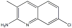 7-CHLORO-3-METHYL-2-QUINOLINAMINE