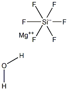MAGNESIUM HEXAFLUOROSILICATE HYDRATE 结构式