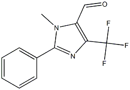 3-METHYL-2-PHENYL-5-TRIFLUOROMETHYL-3H-IMIDAZOLE-4-CARBALDEHYDE