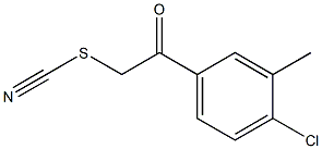 2-(4-chloro-3-methylphenyl)-2-oxoethyl thiocyanate