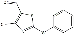 4-chloro-2-(phenylthio)-1,3-thiazole-5-carbaldehyde