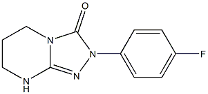 2-(4-fluorophenyl)-2,3,5,6,7,8-hexahydro[1,2,4]triazolo[4,3-a]pyrimidin-3-one