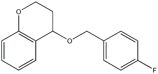 4-[(4-fluorobenzyl)oxy]chromane