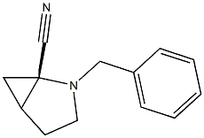 (1S)-2-benzyl-2-azabicyclo[3.1.0]hexane-1-carbonitrile Structure
