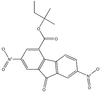 tert-pentyl 2,7-dinitro-9-oxo-9H-4-fluorenecarboxylate