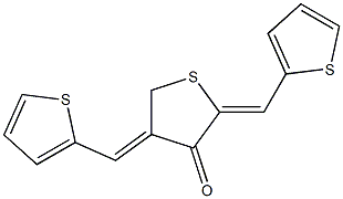 2,4-di(2-thienylmethylidene)tetrahydrothiophen-3-one