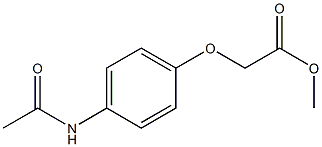 methyl [4-(acetylamino)phenoxy]acetate