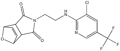 4-(2-{[3-chloro-5-(trifluoromethyl)-2-pyridinyl]amino}ethyl)-10-oxa-4-azatricyclo[5.2.1.0~2,6~]dec-8-ene-3,5-dione