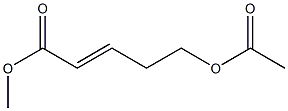 (E)-methyl 5-acetoxypent-2-enoate