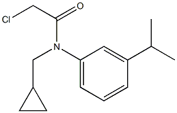 2-chloro-N-(cyclopropylmethyl)-N-(3-isopropylphenyl)acetamide