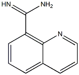 quinoline-8-carboxamidine Struktur