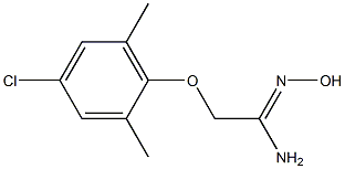 (1Z)-2-(4-chloro-2,6-dimethylphenoxy)-N'-hydroxyethanimidamide|