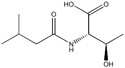 (2S,3R)-3-hydroxy-2-[(3-methylbutanoyl)amino]butanoic acid