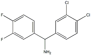 (3,4-dichlorophenyl)(3,4-difluorophenyl)methanamine