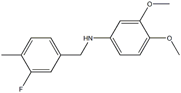 (3,4-dimethoxyphenyl)(3-fluoro-4-methylphenyl)methylamine