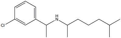 [1-(3-chlorophenyl)ethyl](6-methylheptan-2-yl)amine