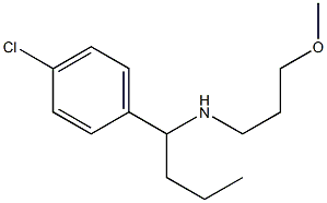 [1-(4-chlorophenyl)butyl](3-methoxypropyl)amine