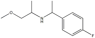 [1-(4-fluorophenyl)ethyl](1-methoxypropan-2-yl)amine