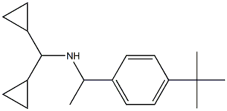 [1-(4-tert-butylphenyl)ethyl](dicyclopropylmethyl)amine