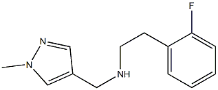 [2-(2-fluorophenyl)ethyl][(1-methyl-1H-pyrazol-4-yl)methyl]amine