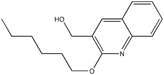 [2-(hexyloxy)quinolin-3-yl]methanol