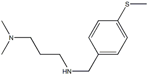 [3-(dimethylamino)propyl]({[4-(methylsulfanyl)phenyl]methyl})amine